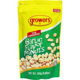 Growers Garlic Flavors Peanuts 80g