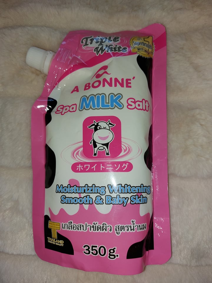 A Bonne Whitening (triple White) Spa Milk Salt 350g