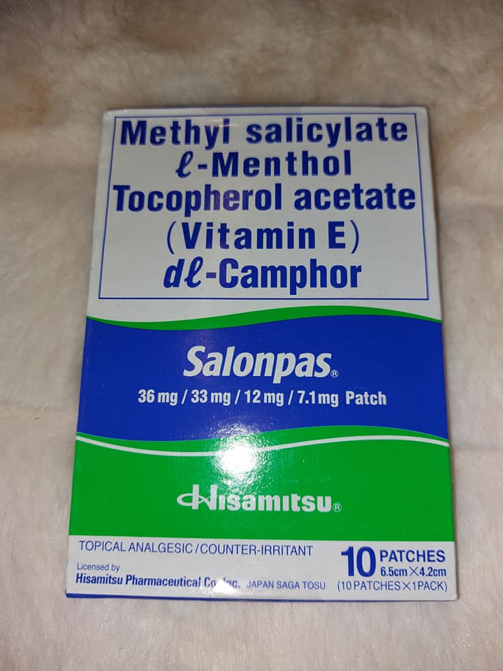 Salonpas Pain Relieving Patch (10patches)- Hisamitsu