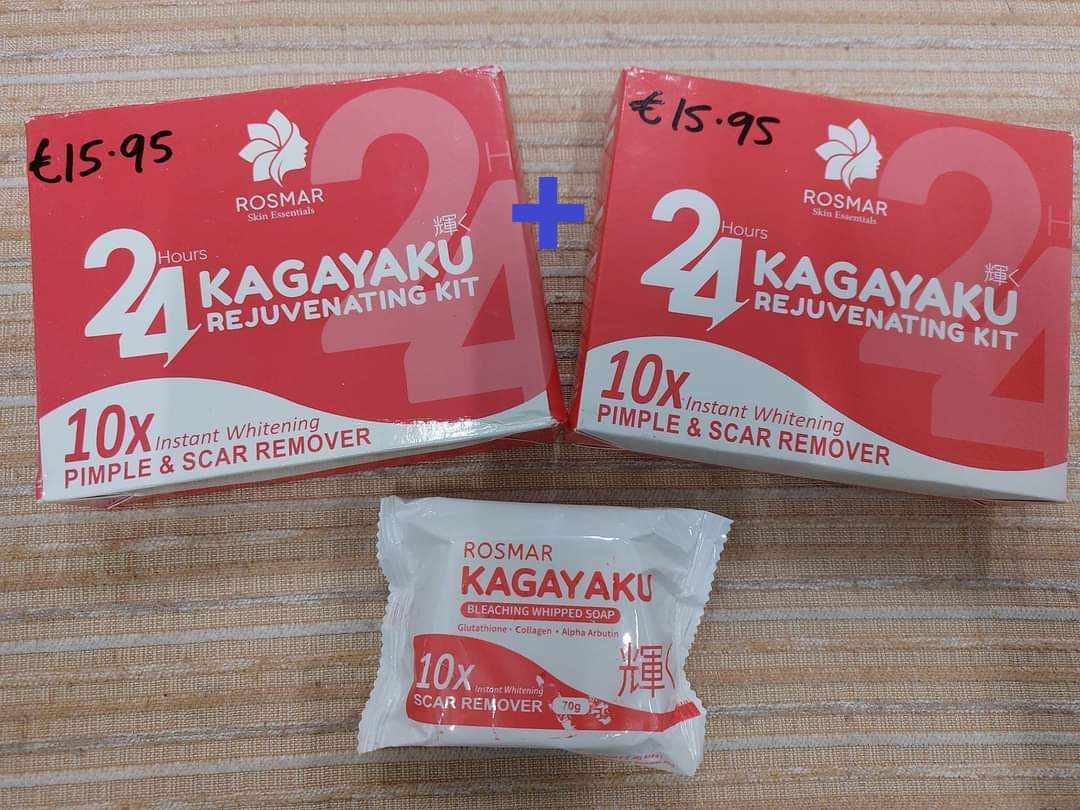 Rosmar Kagayaku Rejuvenating Kit 1+1 Free + Free Soap