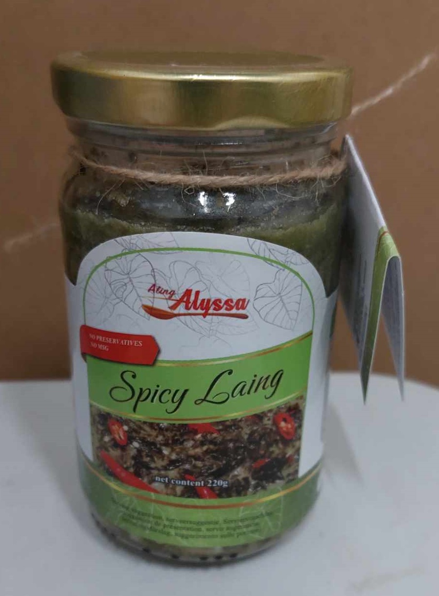 Aling Alyssa Bicol Spicy Laing 220gr