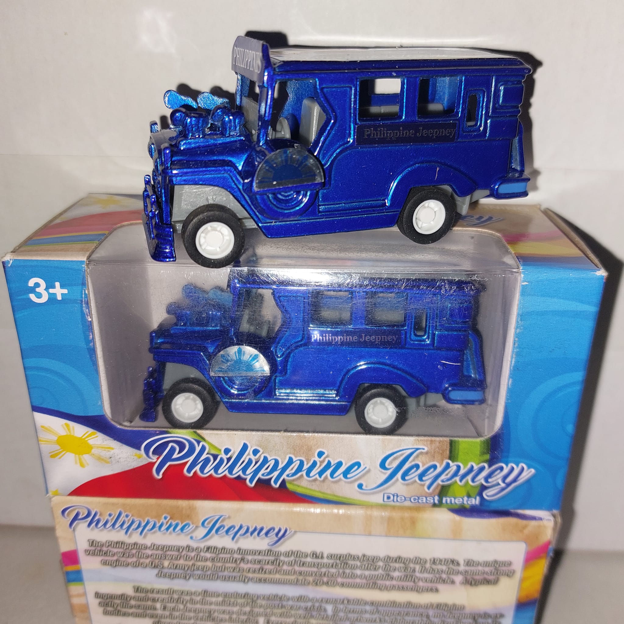 Philippine Jeefney toys / Souvenir Color Blue (Metal)