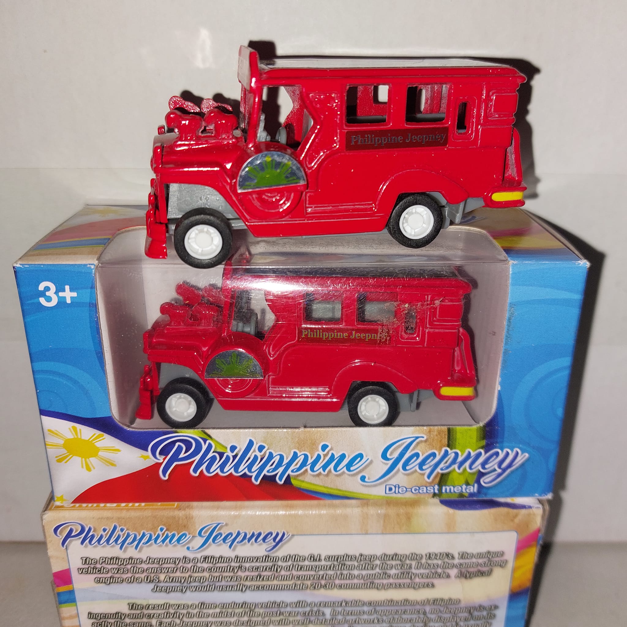 Philippine Jeefney toys / Souvenir Color Red (Metal)