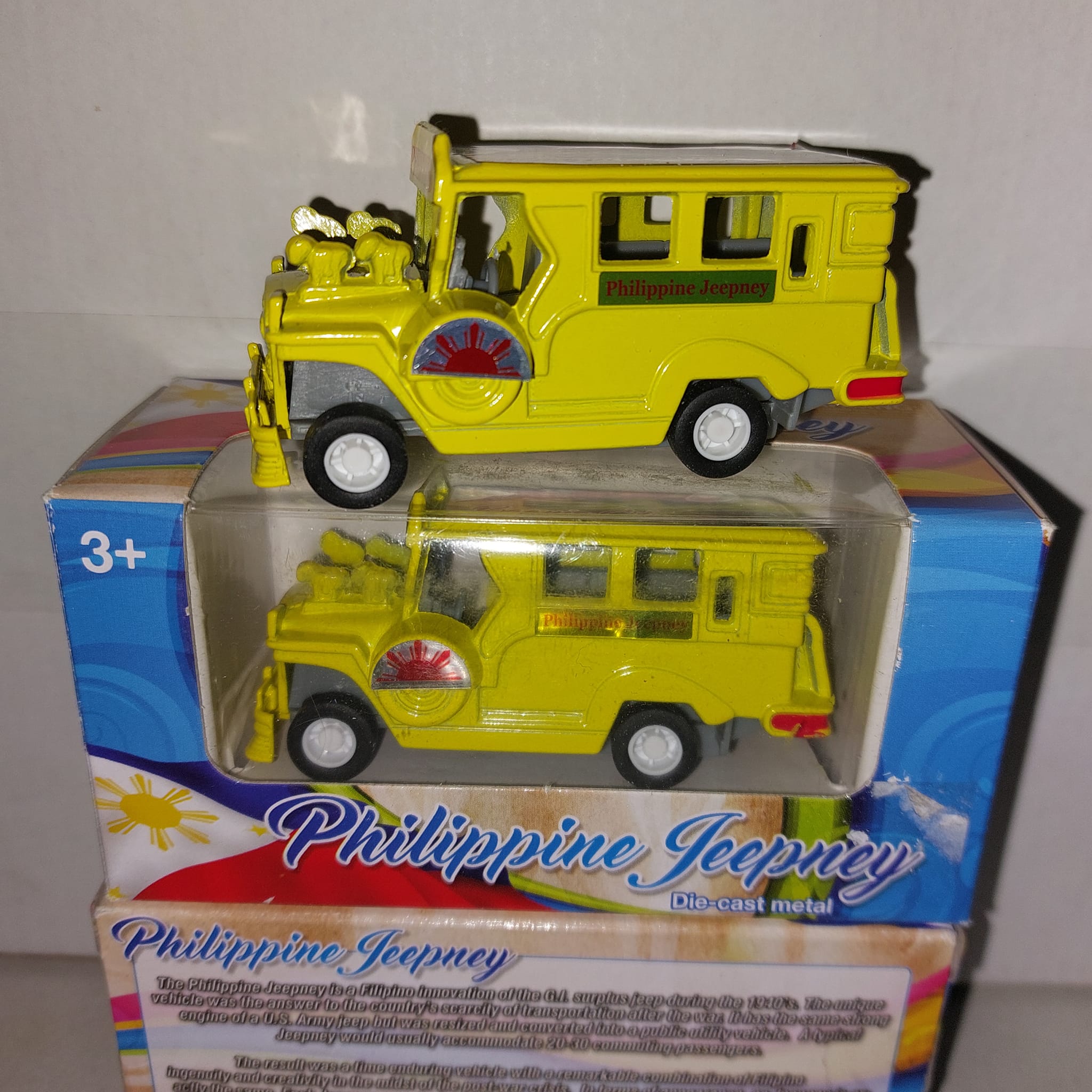 Philippine Jeefney toys / Souvenir Color Yellow (Metal)