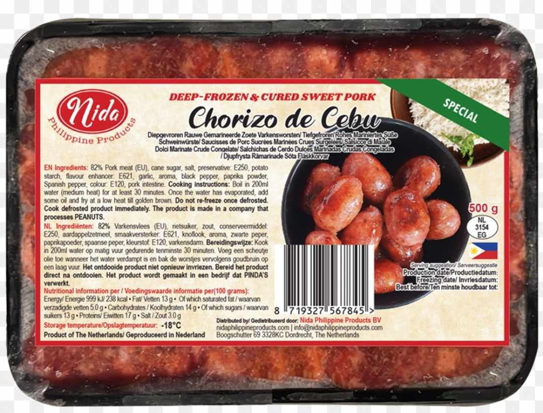 Chorizo de Cebu 500gr Nida Brand