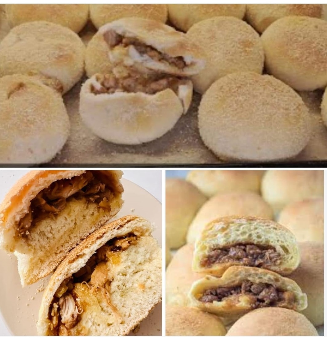 Pork Asado Pandesal / Meat buns 6pcs