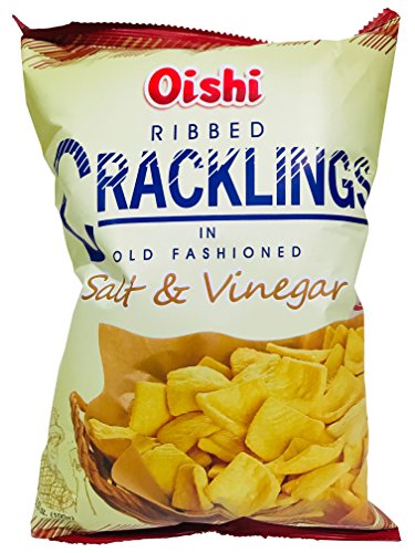 Oishi Cracklings Salt & Vinegar 90gr