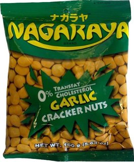 Nagaraya cracker nuts garlic 160g
