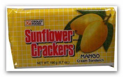 Sunflower crackers Mango cream sandwich 190gr