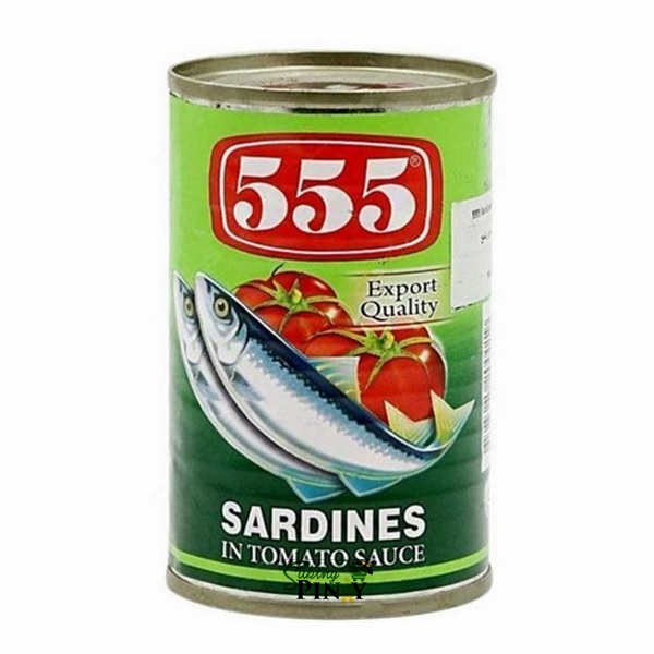 555 Sardines in Tomatoe sauce reg. 155g