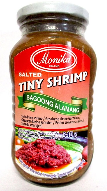 Bagoong Alamang (Salted Tiny Shrimp) 340g Monika