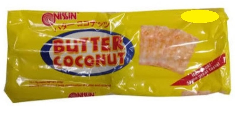 Nissin Butter Coconut Biscuits 90gr