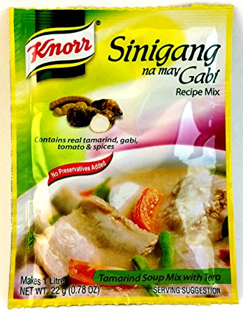 Knorr Tamarind Sinigang mix with Gabi  22gr