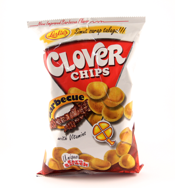Clover Chips Barbecue flavor 85gr