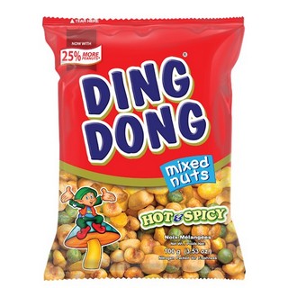 Ding Dong Super mixed Nuts Hot Spicy 100g