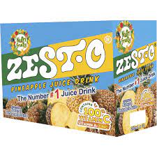 Zesto Pineapple Juice Drink 10x200ml