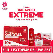 Buy 1 Take 1 Rosmar Kagayaku Extreme Peeling & Whitening Kit (5