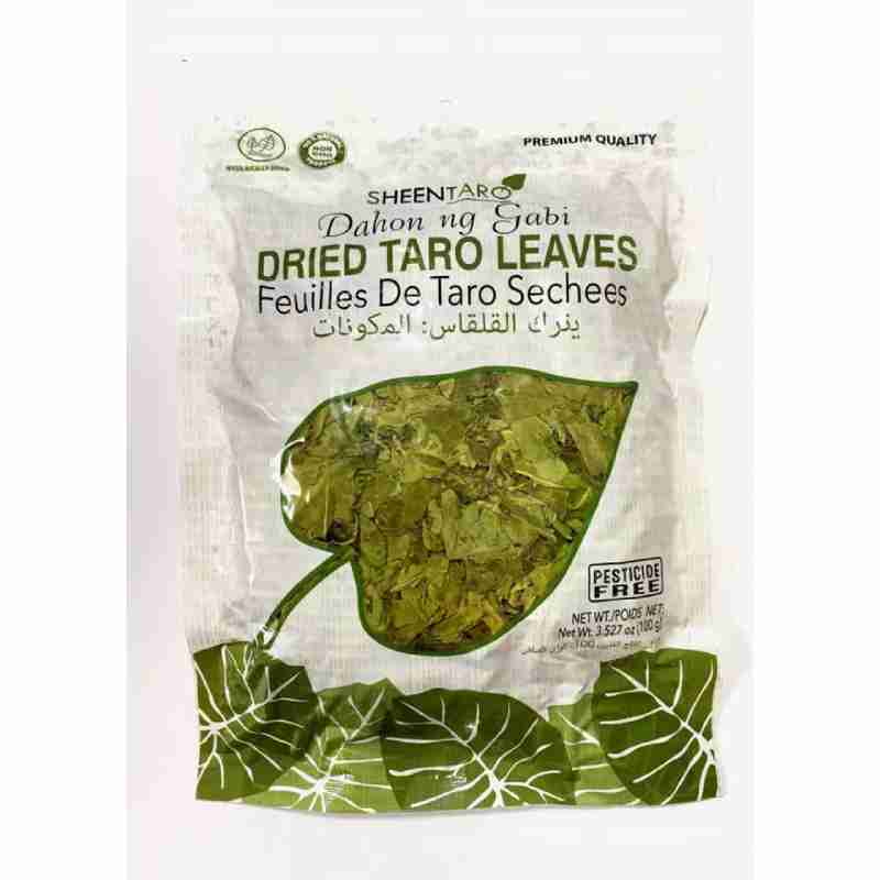 Dried Taro Leaves (Laing/Gabi)100g Sheentaro )