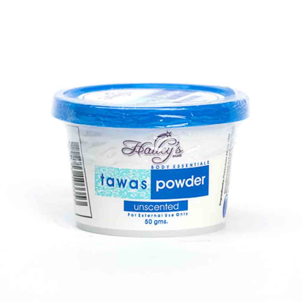 Tawas Powder Regular Unscented 50gr Hailey's