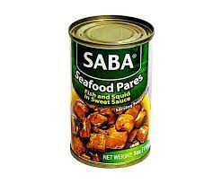 Saba Seafood Pares 155gr