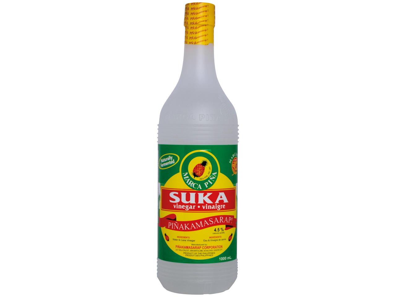 Marca Pina Coconut Vinegar 1Liter