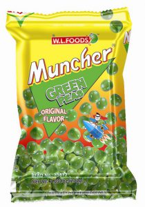 Muncher Green Peas original 70gr