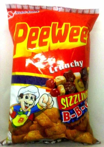 Peewee Sizzling Barbecue Snacks 90gr